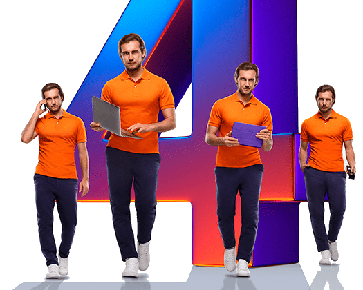 Великолепная четверка Ростелеком в&nbsp;село Шахово (Орловская область)